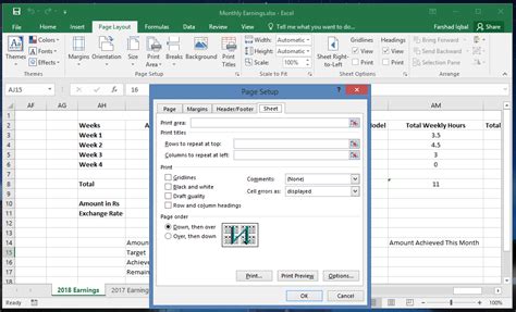 how to add print titles in excel and why you should always start your document with a captivating opening line